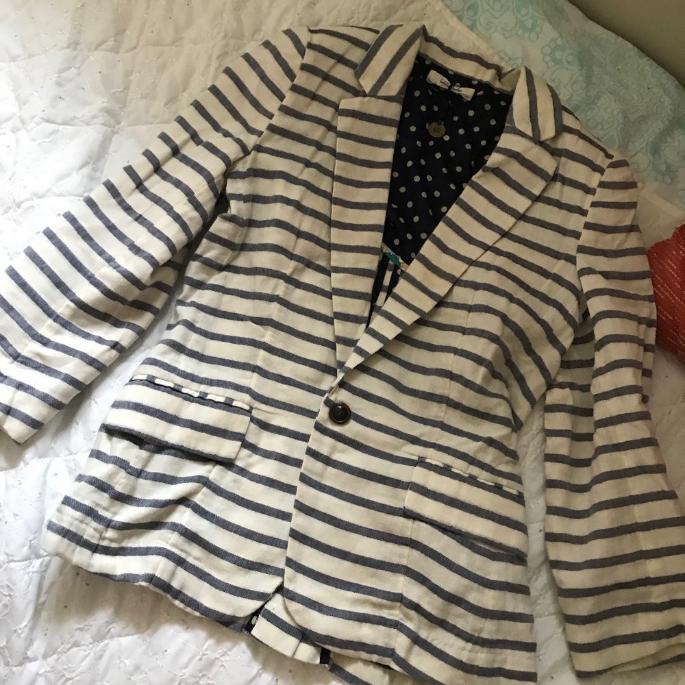 Striped blazer